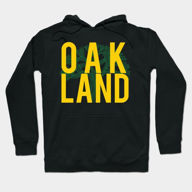 Oakland Tree Hoodie by mikelcal